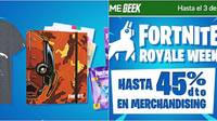 GAME presenta una oleada de ofertas en merchandising de Fortnite