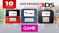 GAME Espaa celebra los 10 aos de Nintendo 3DS recordando sus 30 juegos ms vendidos