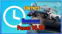Fortnite parche 16.20: novedades, cambios, skins y todos los detalles