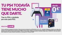 Ahora en GAME tu PS4 se convierte en juegos y complementos para PS5