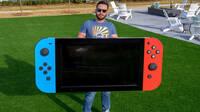 Crea una Switch gigantesca y funcional y la dona a un hospital infantil