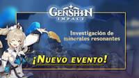 Genshin Impact: Gana Protogemas gratis en el evento de minerales resonantes