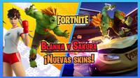 Blanka y Sakura de Street Fighter llegarán a Fortnite: Nuevas skins, Copas y fechas