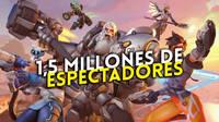 Overwatch 2 alcanza los 1,5 millones de espectadores en Twitch y Blizzard lo celebra