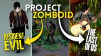Project Zomboid se convierte en The Last of Us y Resident Evil gracias a los mods