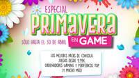 GAME pone en marcha sus ofertas especiales de primavera con descuentos irresistibles