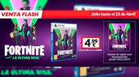 Consigue Fortnite: Lote La Última Risa de PS5 en GAME por sólo 4,99 euros