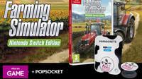 Reserva Farming Simulator 23 para Switch en GAME y consigue un Popsocket gratis