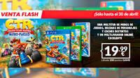 Consigue Crash Team Racing Nitro-Fueled de oferta en GAME por slo 19,99 euros