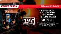 Consigue en GAME los auriculares VOLTEDGE TX40 y Shadow of the Tomb Raider por solo 19,99 euros