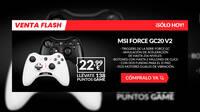 Consigue el mando MSI FORCE GC20 V2 de oferta en GAME por 22,99 euros, slo hoy