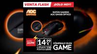 Consigue en GAME el rat�n AOC GM500 �PTICO 5.000 DPI por 14,99 euros, de oferta s�lo hoy
