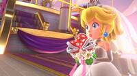 El amiibo de Peach desbloquea a Mario vestido de novia en Super Mario Odyssey