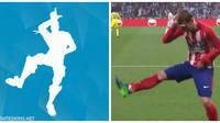 Griezmann celebr el 0-1 de la final de Europa League imitando Fortnite