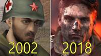 Así ha evolucionado gráficamente la saga Battlefield desde 2002