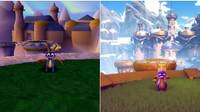 Activision muestra una nueva comparativa de Spyro Reignited Trilogy
