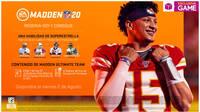 GAME confirma que venderá la edición física de Madden NFL 20 en exclusiva