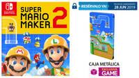 GAME anuncia su incentivo por reserva para Super Mario Maker 2