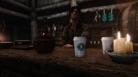 Un mod aade el famoso caf de Starbucks de Juego de Tronos a Skyrim