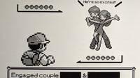 Una invitacin de boda estilo Pokmon Game Boy triunfa en Internet