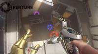 Recrean la pistola de portales de Portal en Overwatch