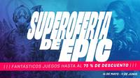 Superofertas de Epic Games Store: hasta un 75% de descuento y cupones de diez euros