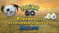 Pokémon Go: Qué Pokémon aparecen en huevos de 2, 5, 7 y 10 km (mayo 2020)