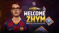 El Bar�a ficha a Zhym para aumentar su apuesta en los esports con Hearthstone
