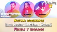 Fortnite: fecha y hora del concierto de Steve Aoki, deamau5 y Dillon Francis