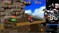 Super Mario 64: Un speedrunner se pasa el juego usando una batería