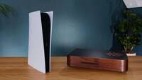 Crean una sorprendente PS5 personalizada con una cobertura de madera y un estilo retro