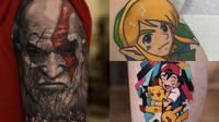 Estos son los tatuajes de videojuegos ms comunes y populares del mundo segn un estudio