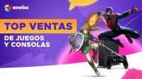 Juegos y consolas de segunda mano m�s vendidos en abril de PlayStation, Nintendo y Xbox en Eneba