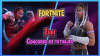 Fortnite presenta el concurso de tatuajes de Zuri: Fechas y cmo participar