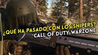 La comunidad de Call of Duty Warzone protesta por los cambios a los francotiradores