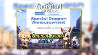 Genshin Impact por fin anuncia la fecha de lanzamiento de la v2.7