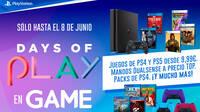 Comienzan los Days of Play en GAME con ofertas en juegos, mandos y más de PlayStation
