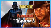 Fortnite: Darth Vader e Indiana Jones estarán en la Temporada 3, según filtraciones