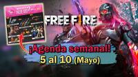 FREE FIRE | Agenda semanal del 5 al 10 de mayo: Elementos M�ticos y Lirio Ardiente