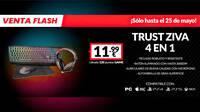 Consigue tu pack TRUST ZIVA 4 en 1 en GAME por sólo 11,99 euros