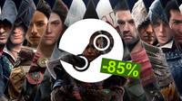 Toda la saga Assassin's Creed rebajada en Steam, incluyendo la ltima gran entrega