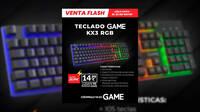 Consigue el teclado GAME KX3 con la nueva Venta Flash GAME por 14,99 euros, s�lo por tiempo limitado
