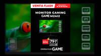 Consigue el monitor GAME M24I2 por 79,99 euros en la nueva Venta Flash GAME, sólo por tiempo limitado