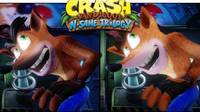 Comparan los gráficos de Crash Bandicoot N. Sane Trilogy en Switch y PS4