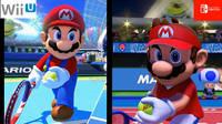 Comparan Mario Tennis de Wii U con Mario Tennis Aces de Switch