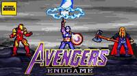 Vengadores Endgame: Recrean la batalla final como un juego retro de 16 bits