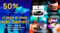 Huawei devuelve la mitad de las compras en su tienda de apps en saldo para juegos