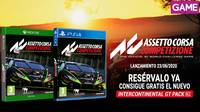 Las reservas de Assetto Corsa: Competizione en GAME conseguirn un llavero y un DLC