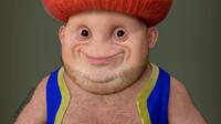 Así sería Toad si fuese humano: un artista 3D lo imagina de la forma más grotesca posible