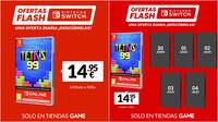 GAME presenta las ofertas Flash de esta semana para juegos de Nintendo Switch